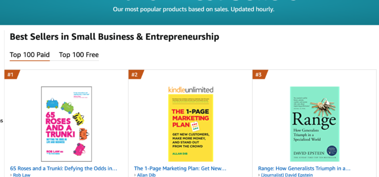 best selling Small Business & Entrepreneurship book